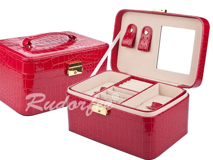 Caseta pt bijuterii model 7232 pe ROSU
