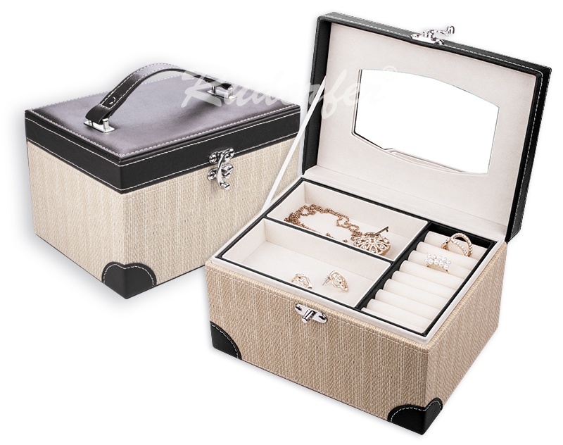 Caseta pt bijuterii model 7237 pe NEGRU